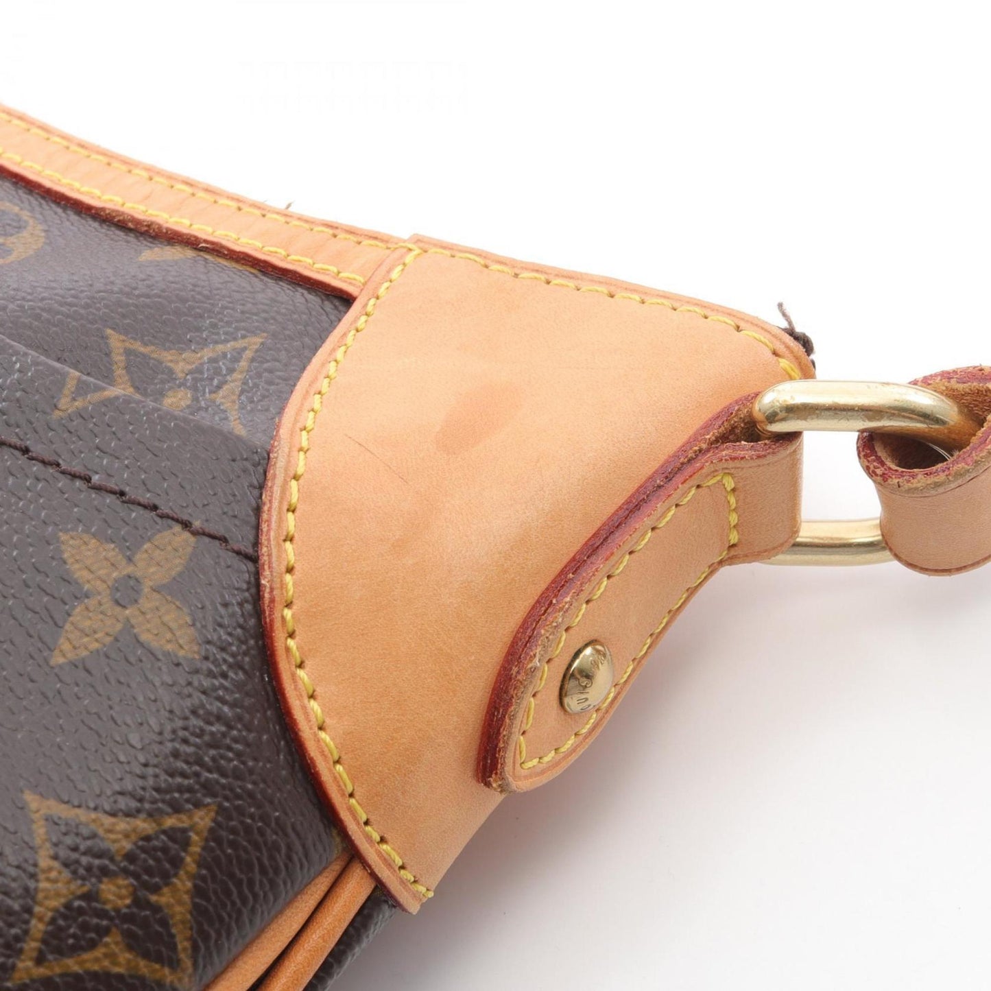 Louis Vuitton Odeon Pm Shoulder Bag In Coated Canvas And Leather With Monogram Design