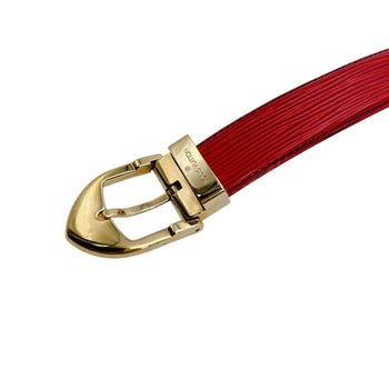 Louis Vuitton Louis Vuitton Belt Epi Red Leather
