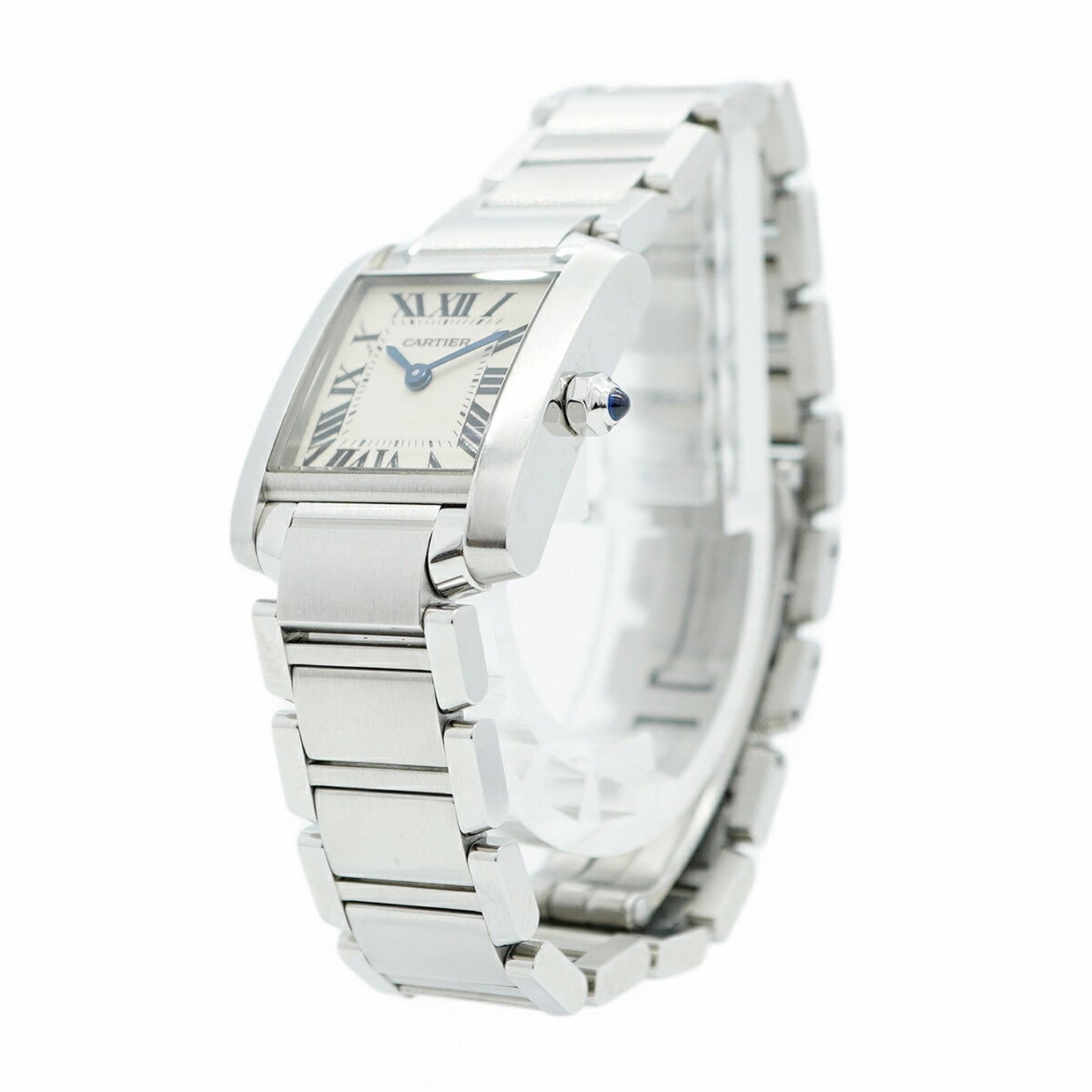 Cartier Tank Franaise Sm W51008Q3 Ivory Dial
