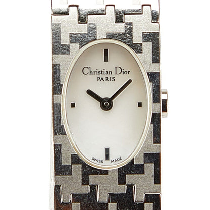 Dior Miss Shell Dial Watch D70-100 Quartz Stainless Steel