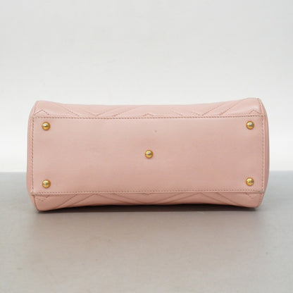 Gucci Gg Marmont Handbag 448054 In Pink Leather