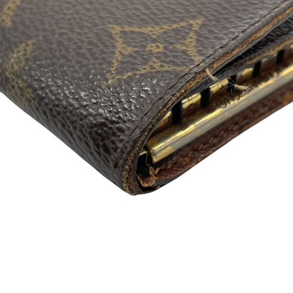 Louis Vuitton 6 Key Holder M62630 Monogram Brown Leather With Gold Hardware