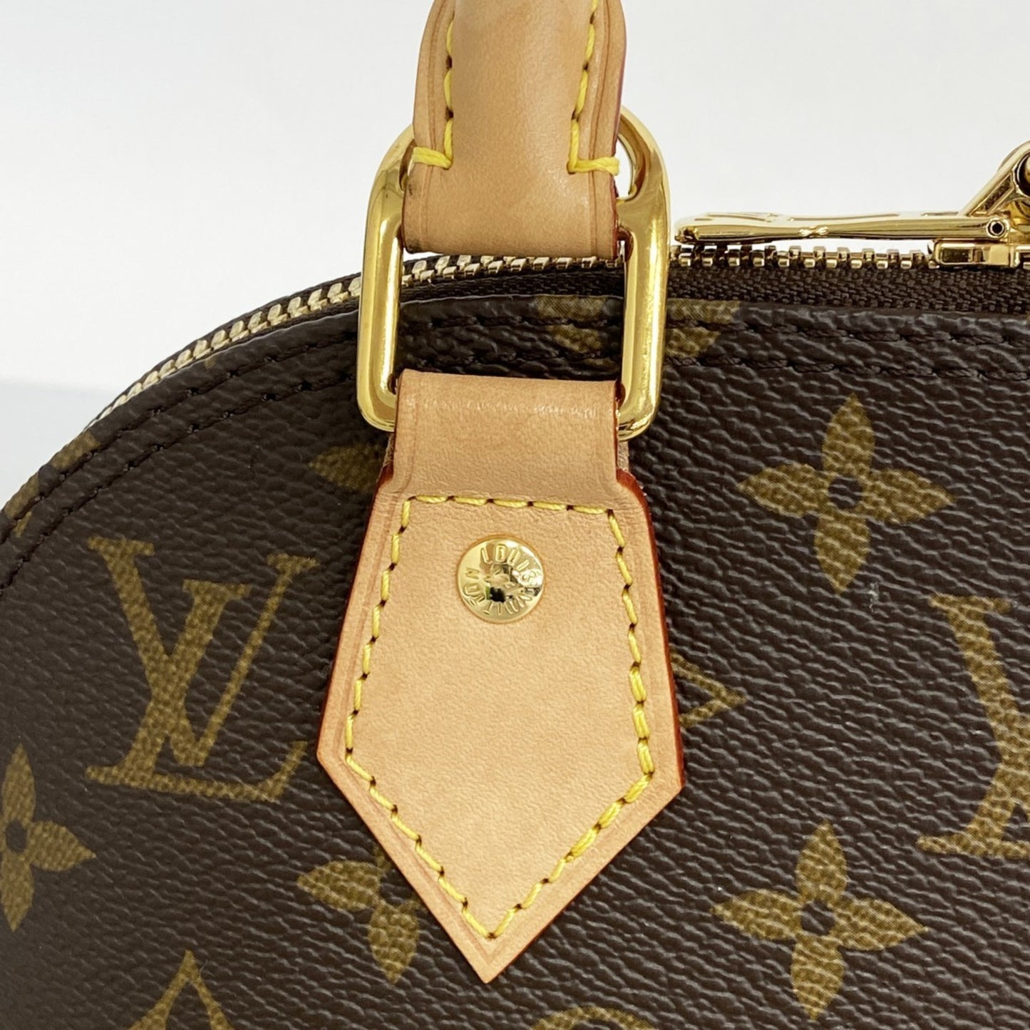 Louis Vuitton Monogram Alma Bb Handbag M46990 Brown