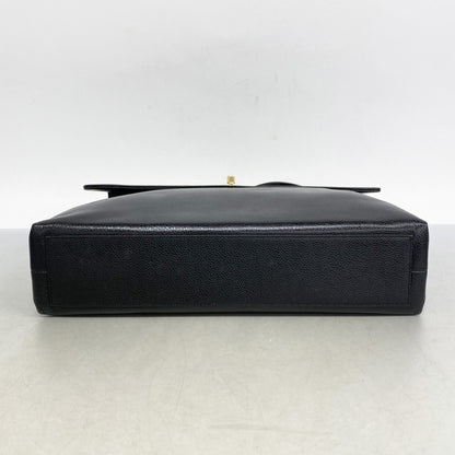 Chanel Shoulder Bag Caviar Skin Black