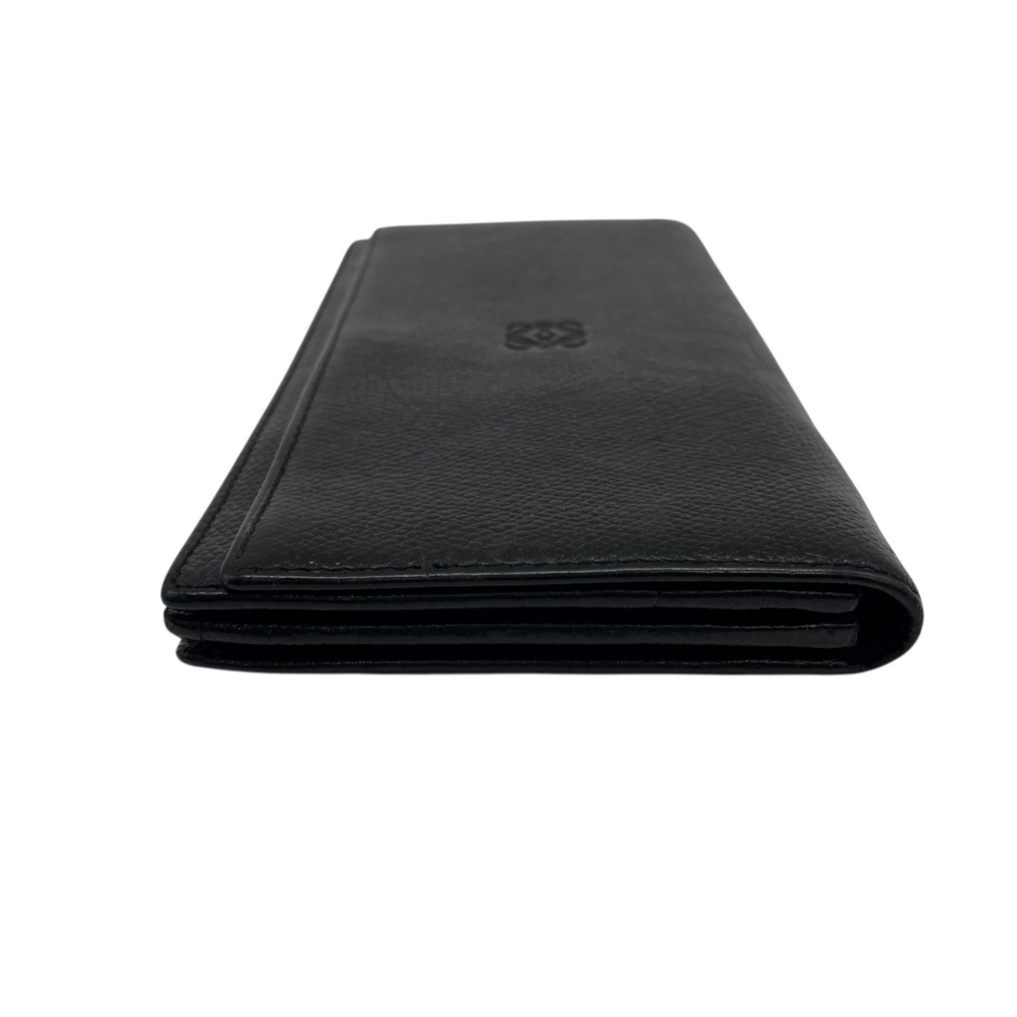 Loewe Bifold Long Wallet With Anagram Embossed Logo