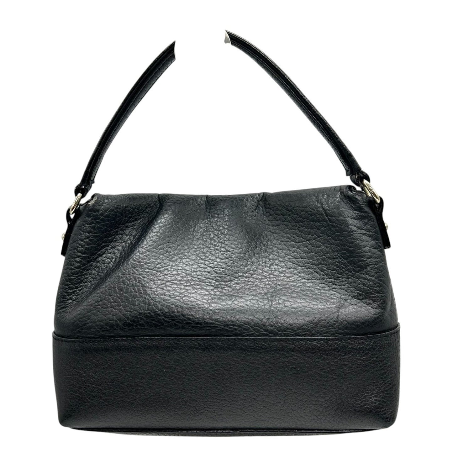 Kate Spade Handbag Shoulder Bag Flap Leather Black