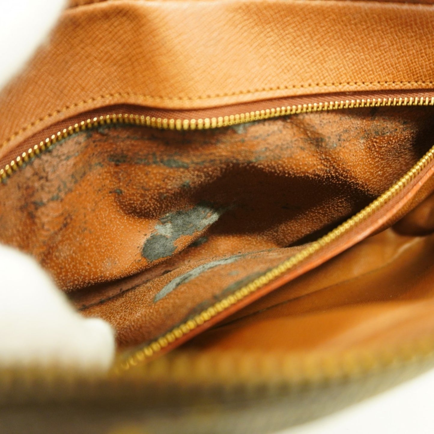 Louis Vuitton Monogram Marly Dragonne Gm Clutch Bag M51825 Brown