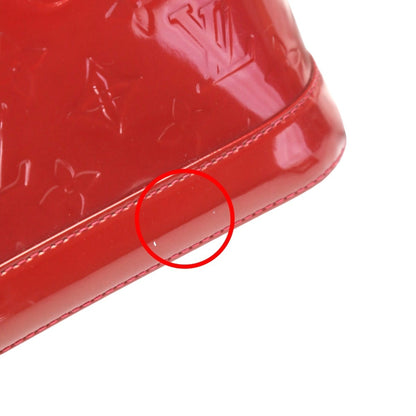 Louis Vuitton Louis Vuitton Handbag 2Way Bag Monogram Alma Bb Vernis M90174 Red