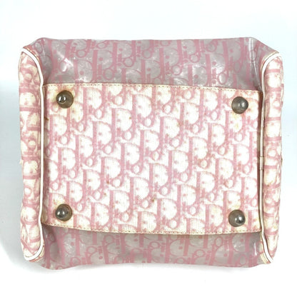 Christian Dior Dior Trotter Logo Tote Bag/Mini Boston Bag/Handbag In Vinyl And Patent Leather