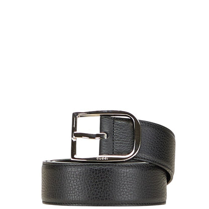 Gucci Belt Size: 100/40 449716 Black Leather