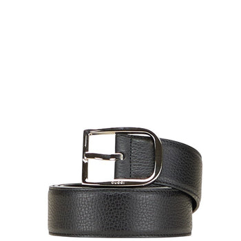 Gucci Belt Size: 100/40 449716 Black Leather