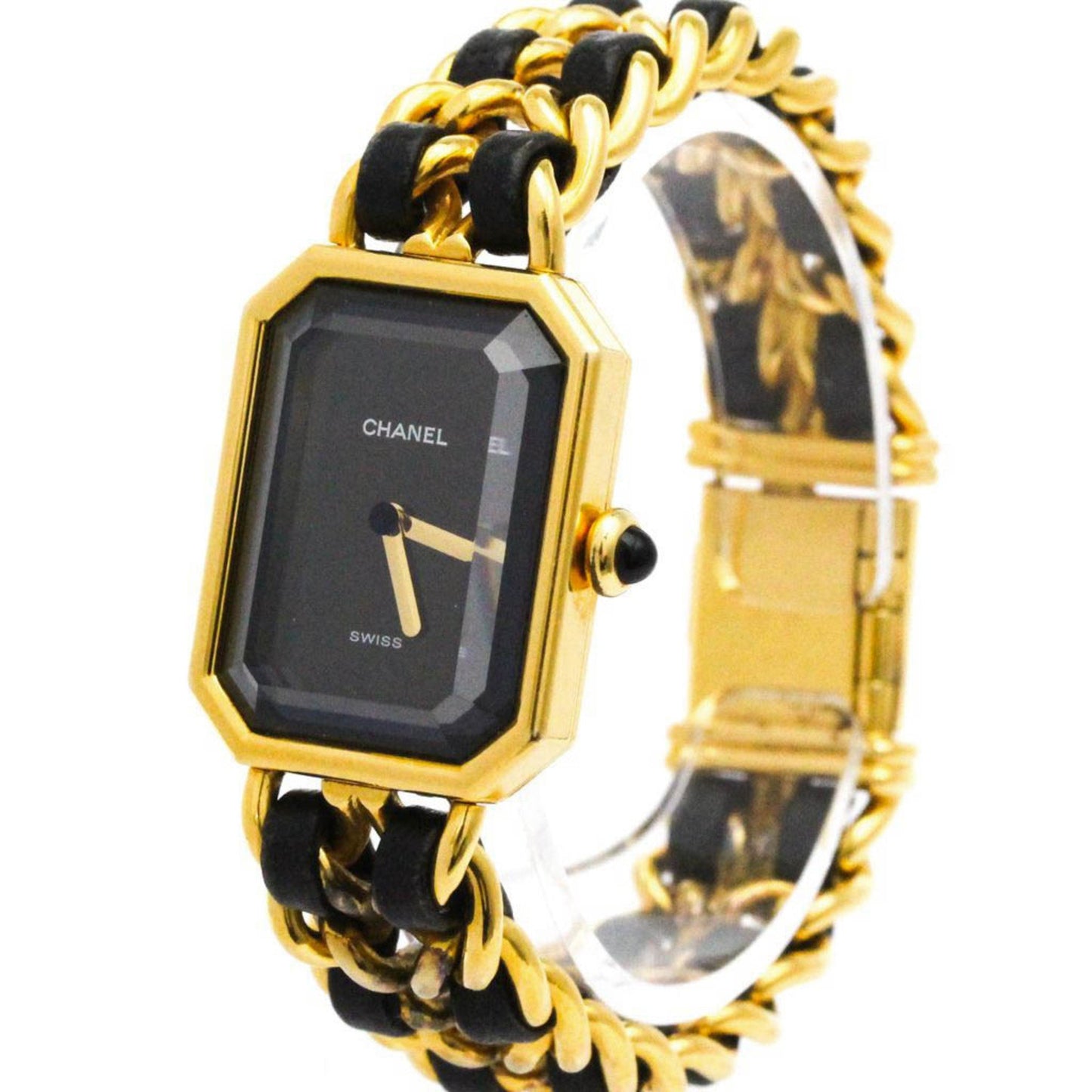 Chanel Premiere Size M Gold Plated Quartz
