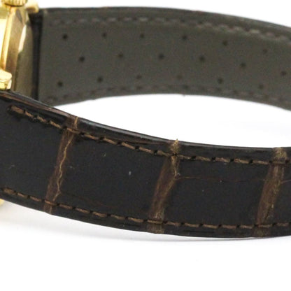 Rolex Cellini 18K Gold Leather Hand-Winding