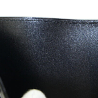 Dunhill Card Case Duke Metallic Du18F2470Dc074 Silver Black Patent Leather Pass Business Holder