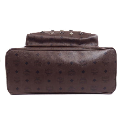 Mcm Studded Backpack/Daypack Pvc
