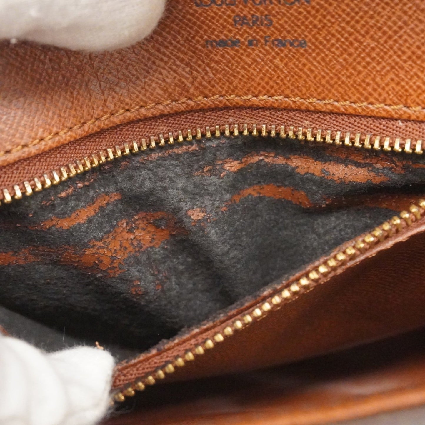 Louis Vuitton Monogram Chantilly Mm Shoulder Bag M51233 Brown