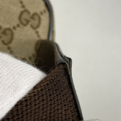 Gucci Waist Bag Gg Canvas 449174 Brown