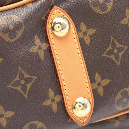 Louis Vuitton Galliera Pm Shoulder Bag Coated Canvas Leather Monogram