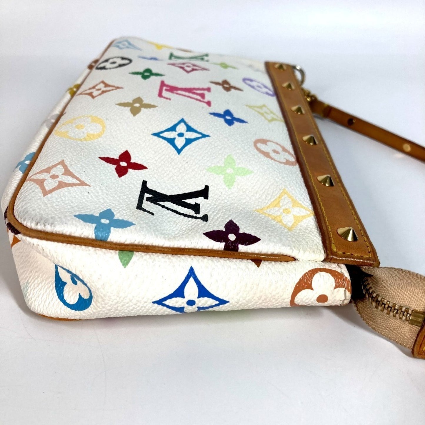 Louis Vuitton M92649 Monogram Multicolore Pochette Accessoires Accessory Pouch Handbag Shoulder Bag