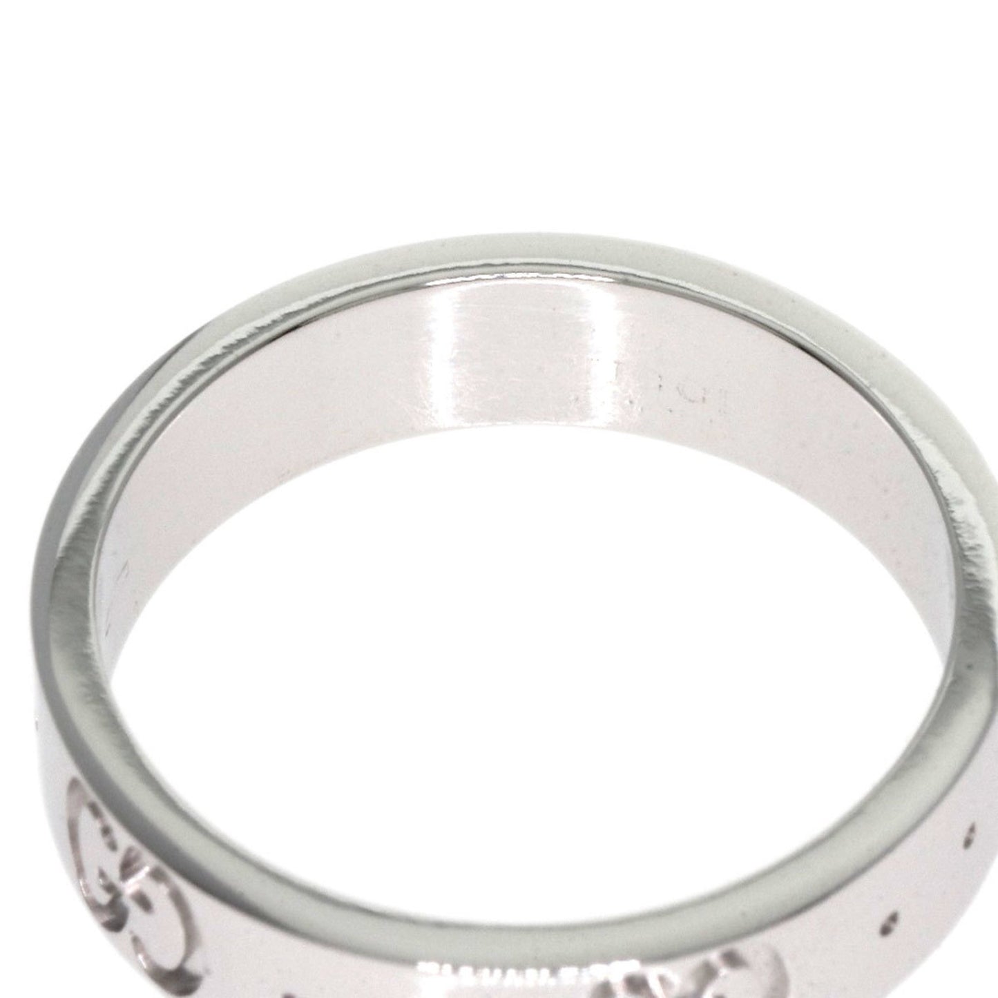 Gucci Icon #6 Ring In 18K White Gold