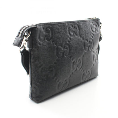 Gucci Jumbo Gg Medium Bag Shoulder Leather
