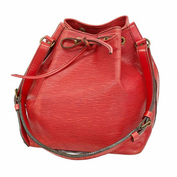Louis Vuitton Epi Petit Noe Shoulder Bag M44107 Castilian Red