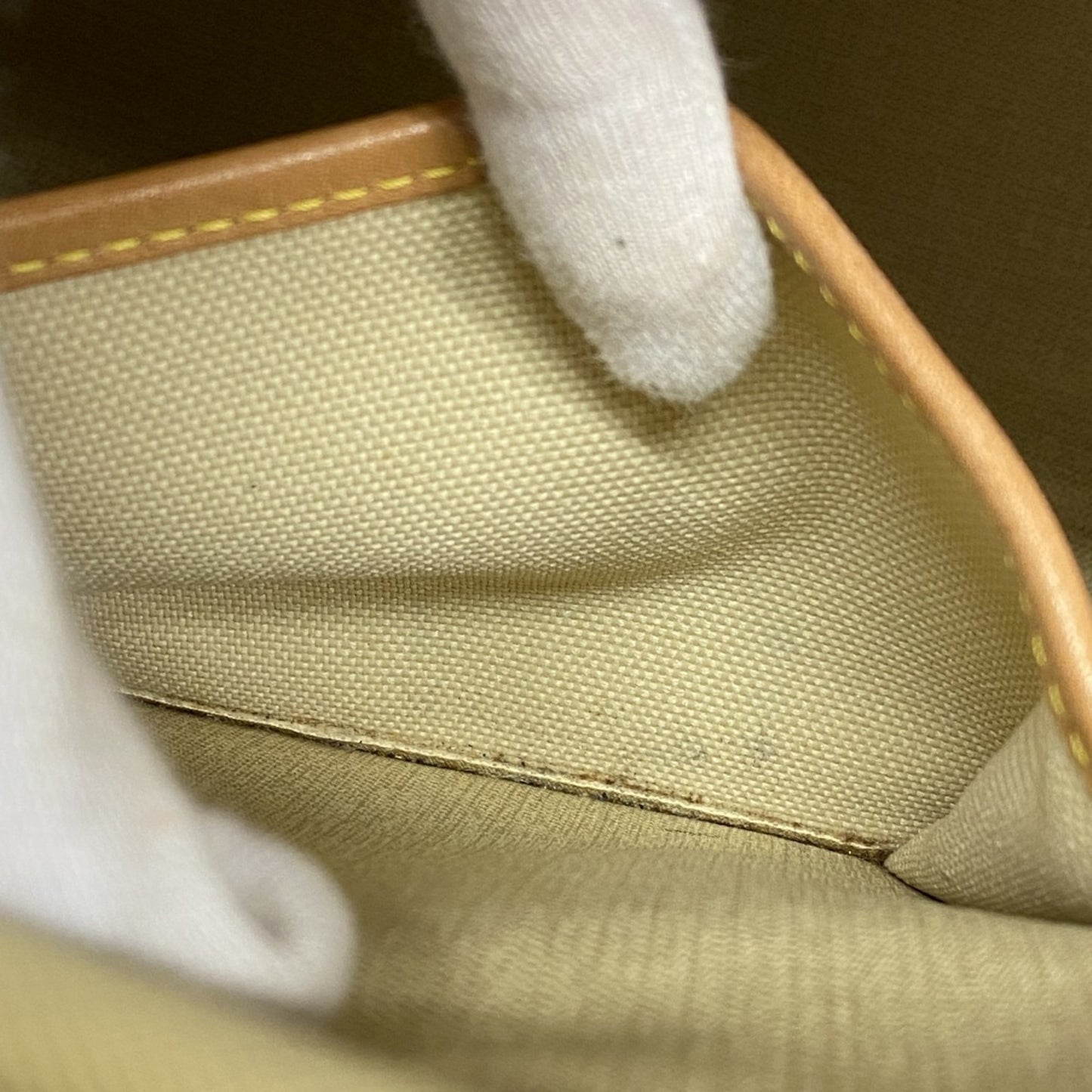 Louis Vuitton Monogram Deauville Handbag M47270 Brown