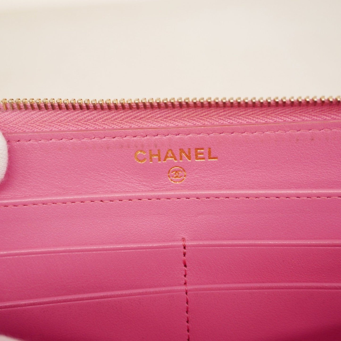 Chanel Matelasse Caviar Leather Long Wallet