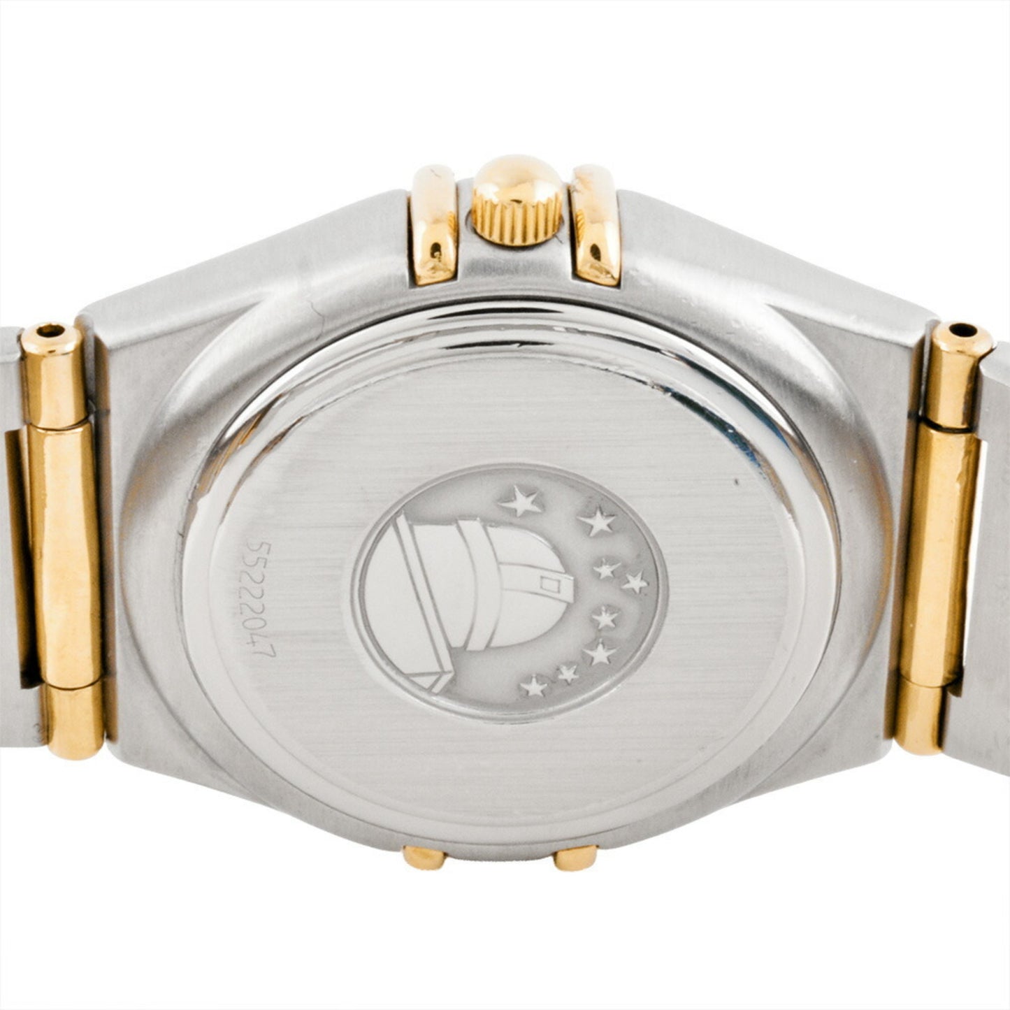 Omega 1272.70 Constellation Quartz Watch With Shell Dial