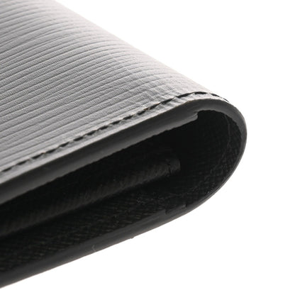 Louis Vuitton Epi Leather Portefeuille Brazza Noir M60622 Men'S Long Wallet In Leather