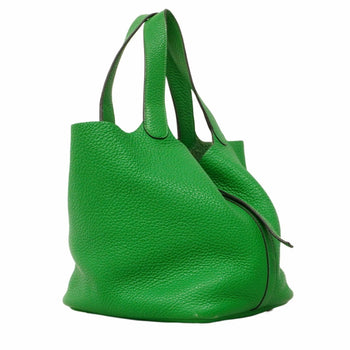 Leather Hermes Handbag Taurillon Clemence