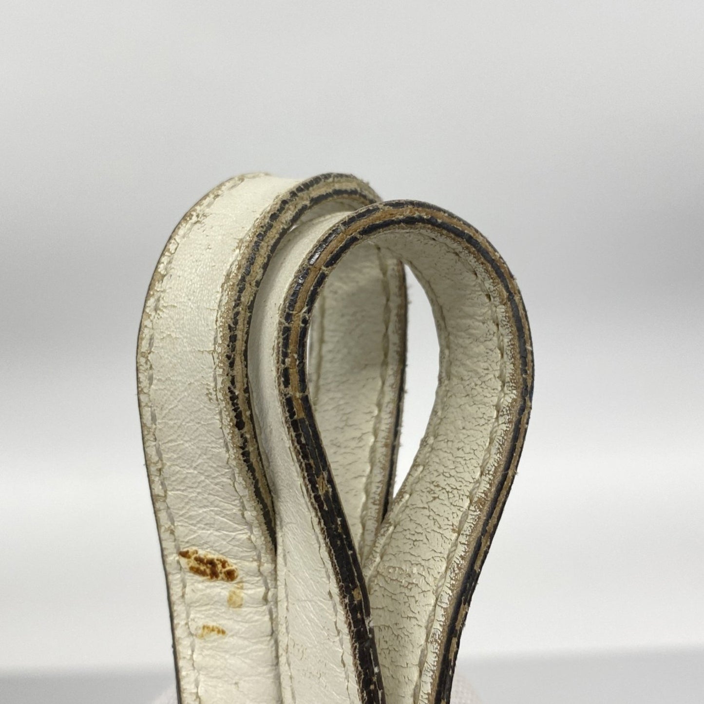 Gucci Heartbeat Tote Bag 282439 Canvas Navy Red White Champagne