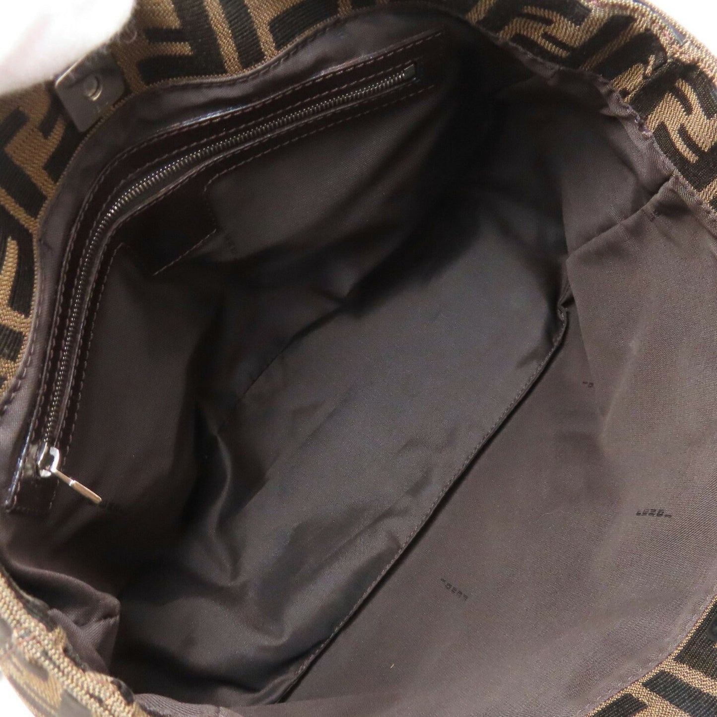 Fendi Zucca Pattern Handbag Canvas