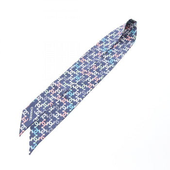 Chanel Coco Mark Silk Scarf For Women