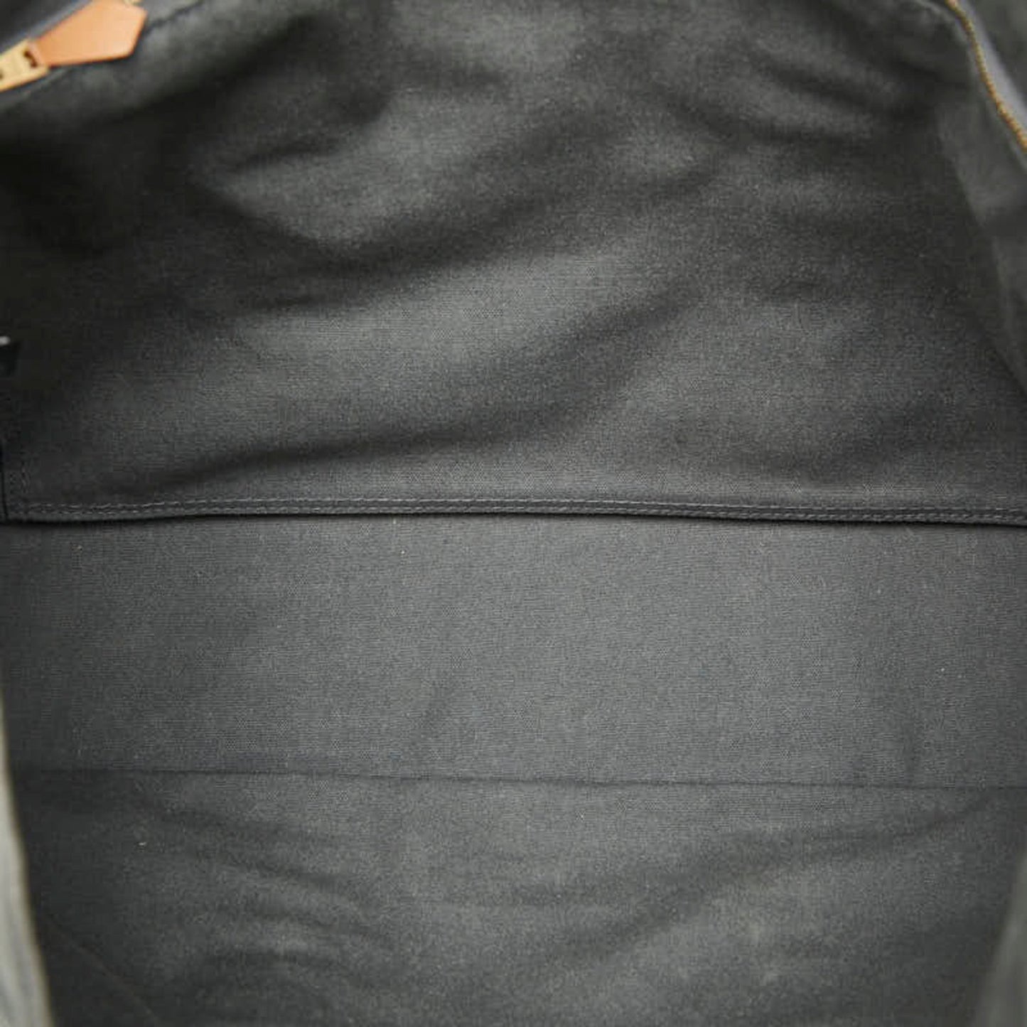 Hermes Foule Tote Mm Handbag Bag Gray Black Canvas