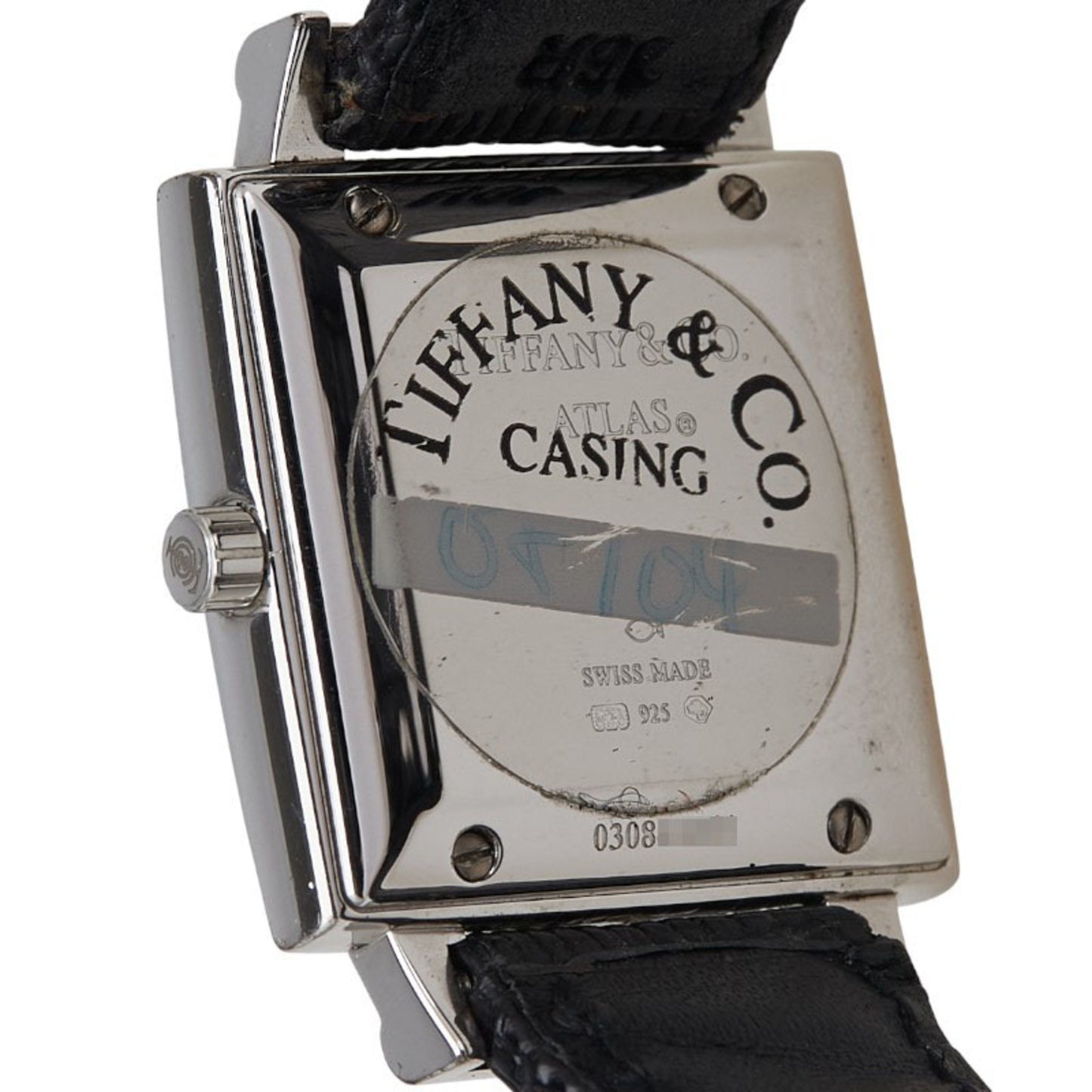 Tiffany & Co. Atlas Quartz Watch With Silver Dial