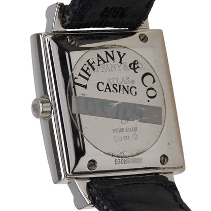 Tiffany & Co. Atlas Quartz Watch With Silver Dial