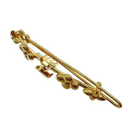 Louis Vuitton Baby Louis Barrette Hair Clip Gp M01670 Le5203