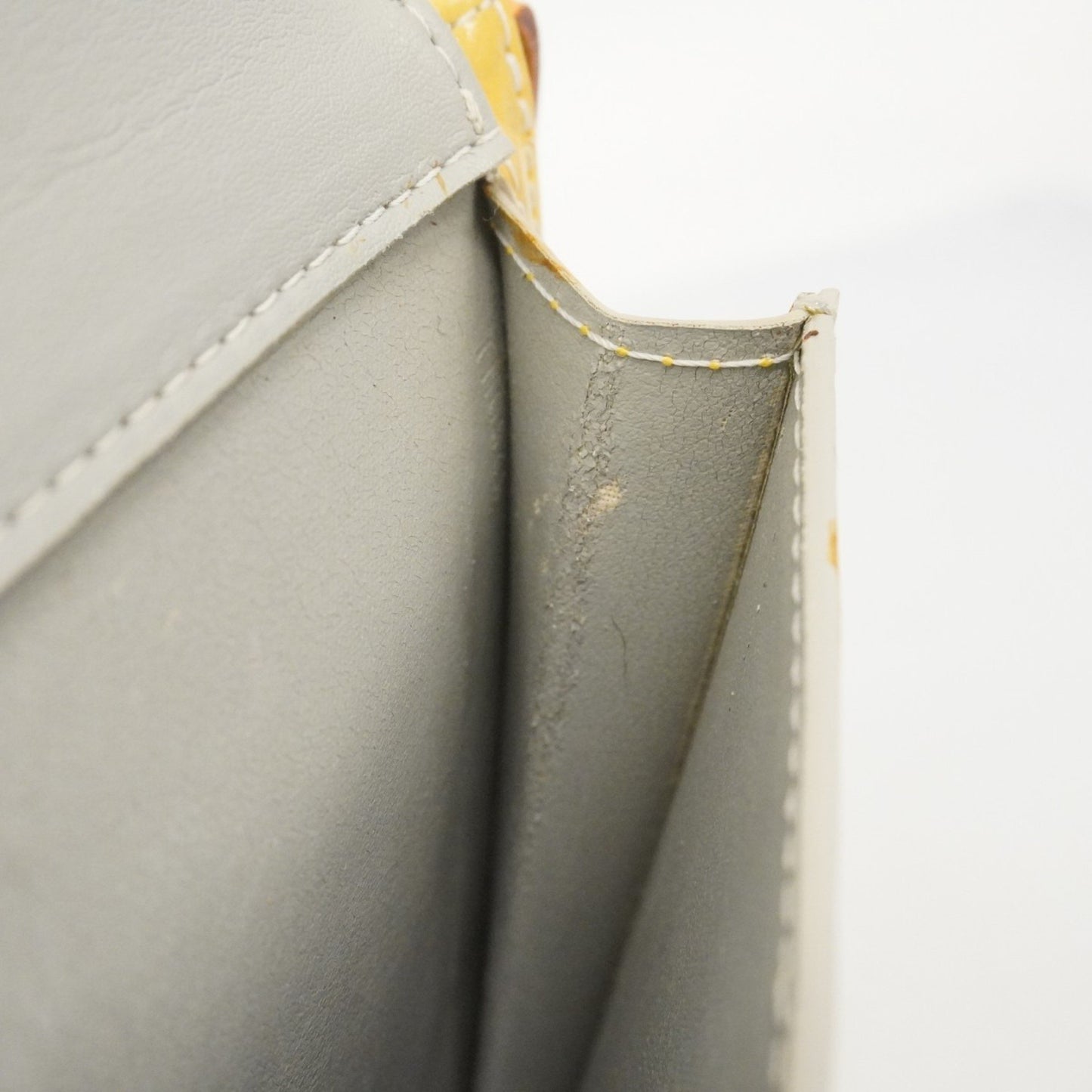 Louis Vuitton Vernis Motto Shoulder Bag M91030 Green