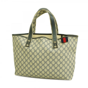 Gucci Gg Supreme Tote Bag 211134 Navy