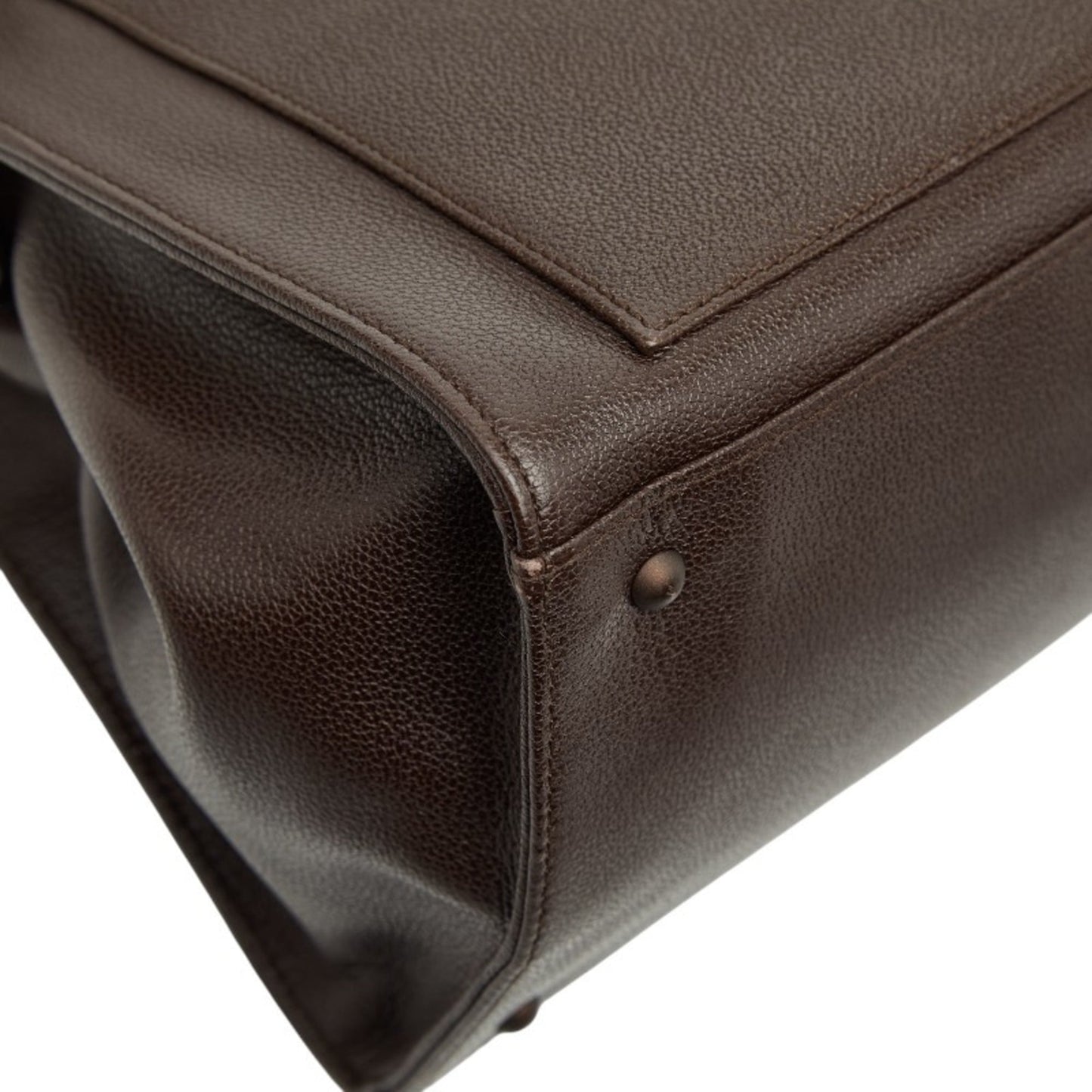 Calfskin Chanel Tote Bag Grained