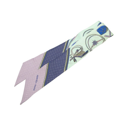 Herms Twilly "Les Voitures A Transformation" Folding Carriage Scarf