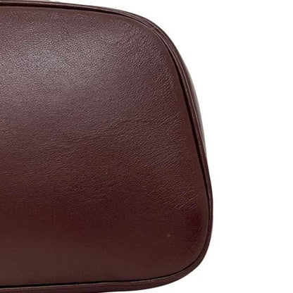 Cartier Mini Pouch Ec-24379 Bordeaux Must Leather