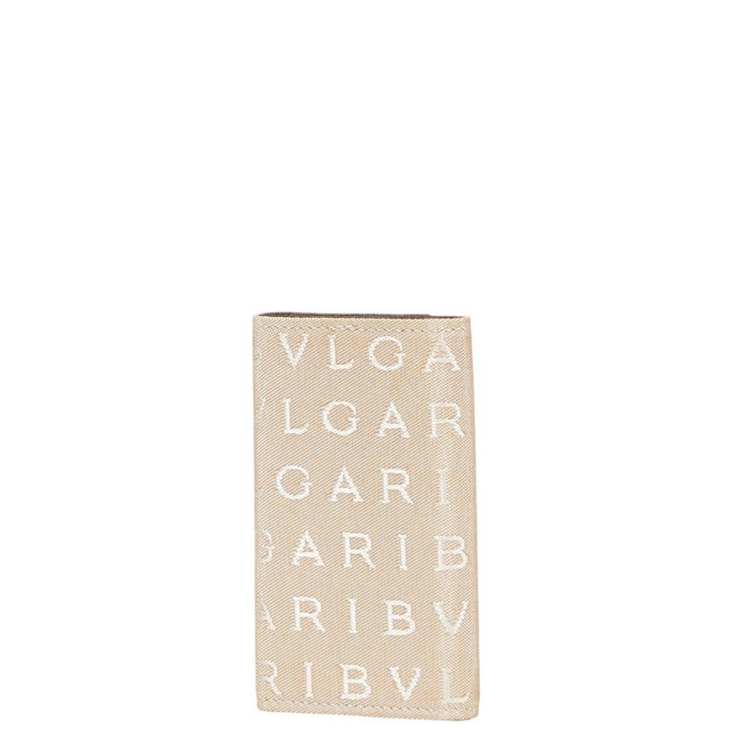 Bvlgari Logomania 6-Ring Key Case In Beige