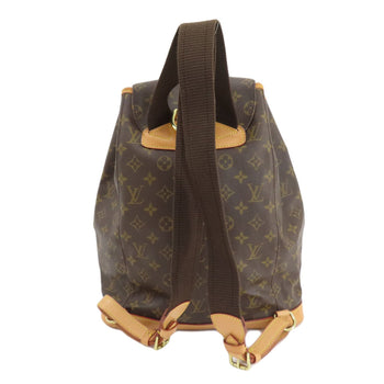 Louis Vuitton M51135 Montsouris Gm Backpack/Daypack Monogram Canvas