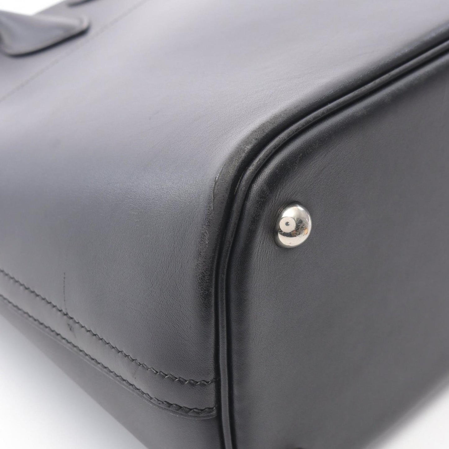 Hermes Herms Bolide 35 Handbag In Box Calf Leather