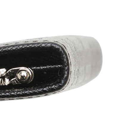 Burberry Embossed Check Nova Wallet/Coin Case With Clasp Closure