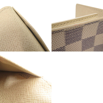 Louis Vuitton Azur Envelope Carte De Visite Damier Card Case N61746 White Lv 0719 Louis Vuitton