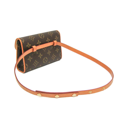 Louis Vuitton Monogram Pochette Florentine Xs Size Belt M51855