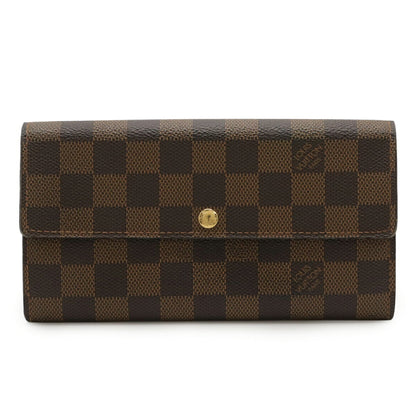 Damier Canvas - Louis Vuitton Long Wallet (Bi-Fold) Pvc - Coated Canvas